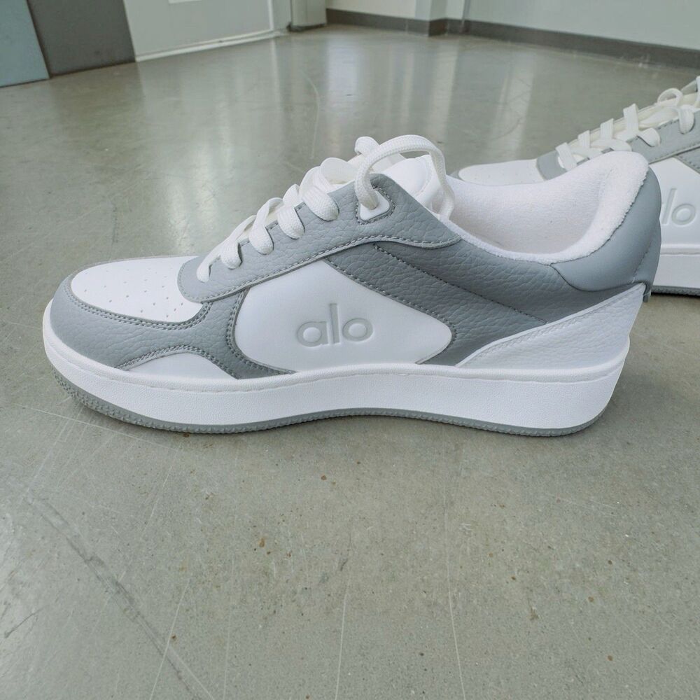 ALO Recovery Mode Sneaker - Grey/White Grey/White / 8M/9.5W